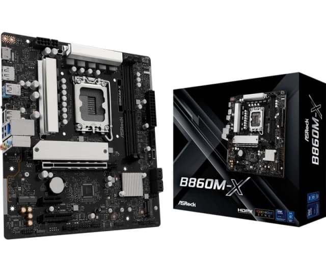 Asrock B860M-X (LGA 1851) DDR5 Micro-ATX Motherboard