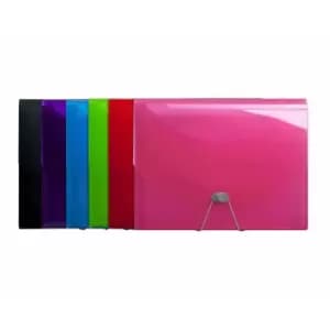 Exacompta Iderama Expanding Case 13 Part A4 Pack of 6 Assorted, none