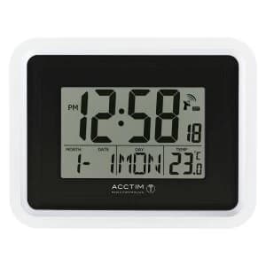 Acctim 'Delta' RC LCD Wall/Desk Clock