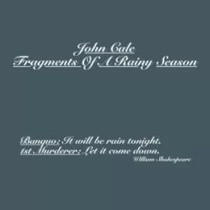 Fragments of a Rainy Season by John Cale Vinyl Album
