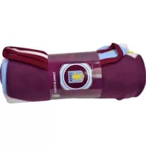 Aston Villa Fleece Blanket Pulse Design