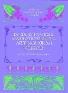 borders frames and decorations of the art nouveau period