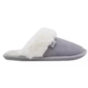 Barbour Womens Lydia Mule Slippers Grey 3 (EU36)