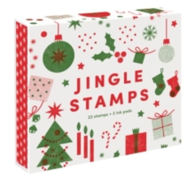 Jingle Stamps : 22 stamps + 2 ink pads Kit