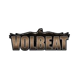 Volbeat - Raven Logo Cut-out Standard Patch