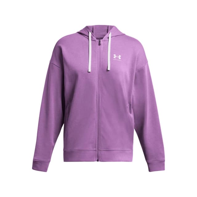 Under Armour Rival Terry Os Hoody Purple female 0-2