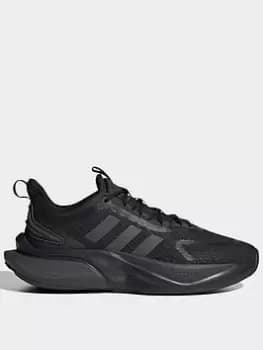 adidas Sportswear Alphabounce+ Sustainable Bounce Lifestyle Running Trainers, Black, Size 10, Men