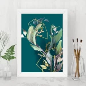 BC14867169681 Multicolor Decorative Framed MDF Painting