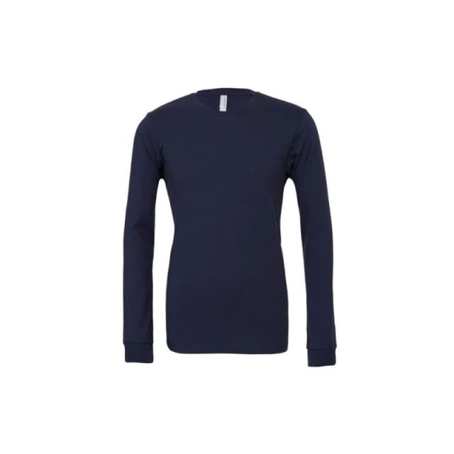 Bella + Canvas Mens Jersey T-Shirt in Navy Size: XS Navy Male XS