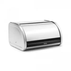 Brabantia Roll Top Matt Steel Bread Bin Matt steel