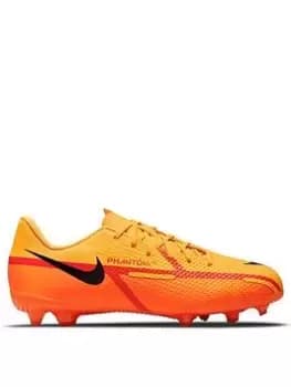 Nike Junior Phantom GT Academy Firm Ground Football Boots - Orange, Size 1