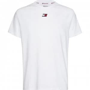 Tommy Sport Tommy Chest Logo T Shirt - YBR White