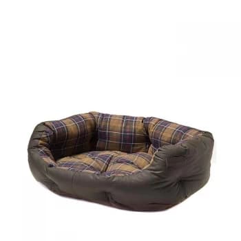 Barbour Wax/Cotton Dog Bed 30" - Tartan TN11