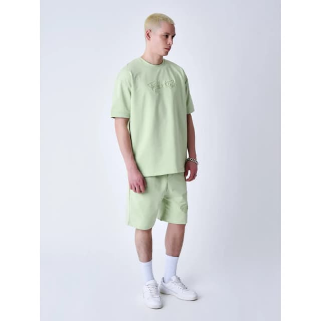 Project X Paris Classic embroidered shorts Project X Paris Vert Male S