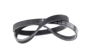 Bosch V-ribbed belt BMW,OPEL,RENAULT 1 987 947 807 053903137A,GMB40890,11281739470 64557786705,1340640,90571757,0K03815907,0K21A18381,0K30A15908A