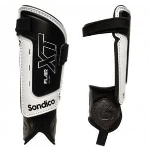 Sondico Flair XT Shinguards - Black/White