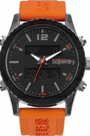 Mens Superdry Tokyo Anadigi Chronograph Watch SYG206O