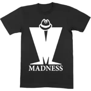 Madness - M Logo Unisex Large T-Shirt - Black