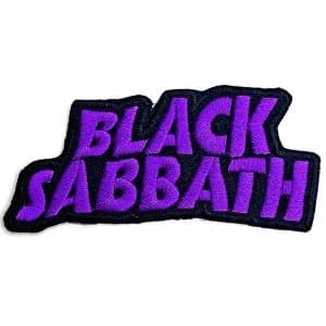 Black Sabbath - Cut Out Wavy Logo Standard Patch