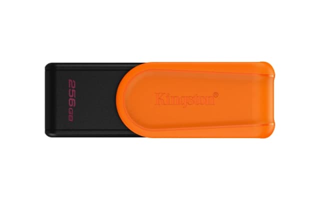 Kingston Technology Kingston Technology DataTraveler 256GB Portable USB 3.2 Gen 1 Exodia S (Black/Orange) DTXS/256GB
