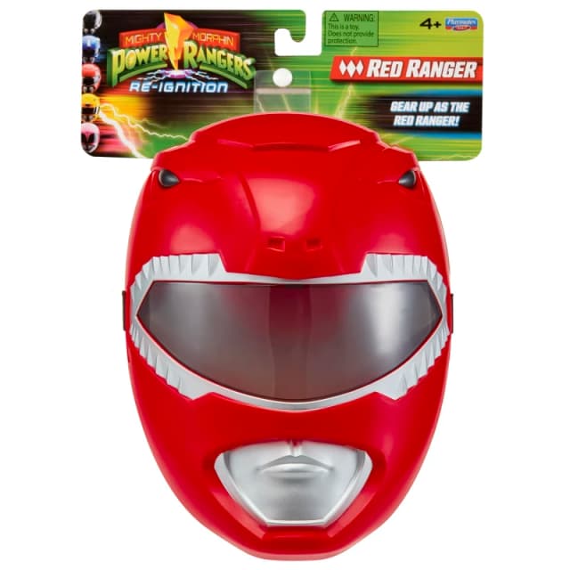 Power Rangers Mighty Morphin Re-Ignition - Red Ranger Role Play Mask
