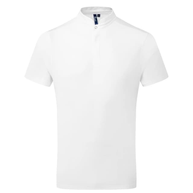 Premier Premier Men Coolchecker Chef Shirt in White Size: X-Small White XS Male 5063703679411