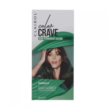 Clairol Color Crave 60ml Semi Permanent Hair Colour Emerald - Emerald