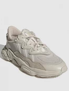 adidas Originals Ozweego Trainer - Beige, Beige, Size 8, Women
