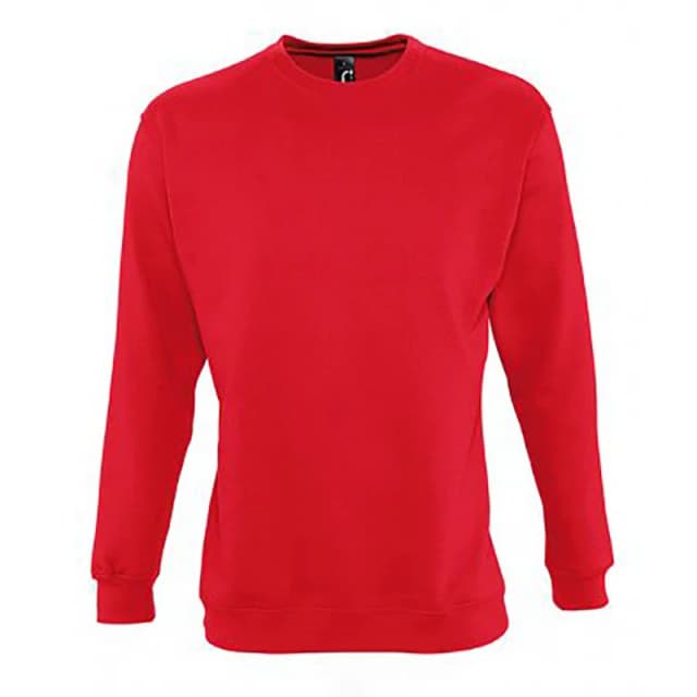 SOL'S Mens Supreme Sweatshirt in Red Size: XS Red Male XS