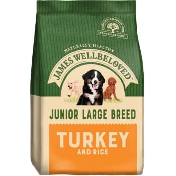 James Wellbeloved Junior Large Breed Turkey Cat Food 15kg
