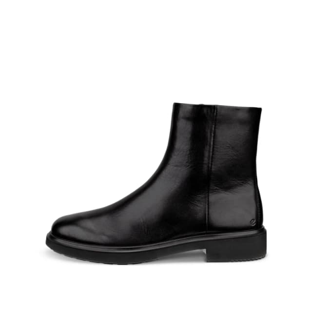 Ecco Metropole Amsterdam 222063 Full Grain Leather Womens Ankle Boots - Black - Size:UK 4.5