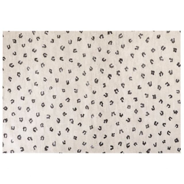 Beliani Rug Afis Beige 160 X 230 Cm Cotton