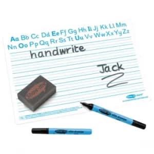 Show-Me Handwriting Dry Wipe Boards (Class Pack of 35)