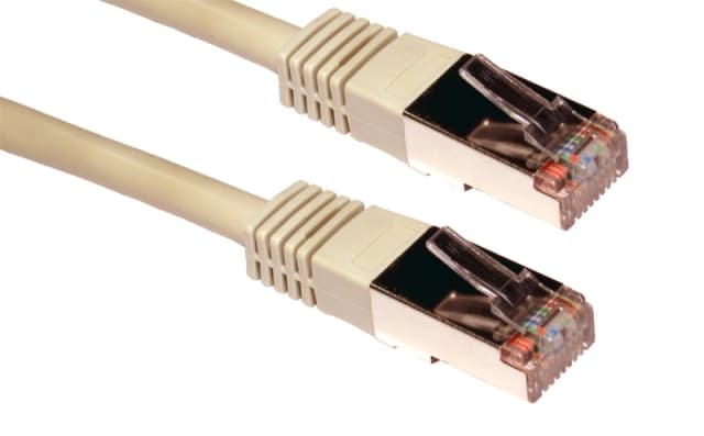 Cables Direct Cat5e. 0.5m networking cable Grey