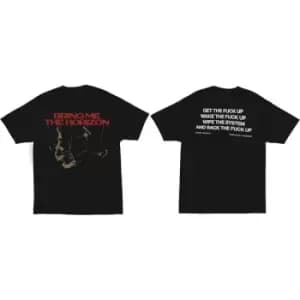Bring Me The Horizon - Wipe The System Unisex XX-Large T-Shirt - Black