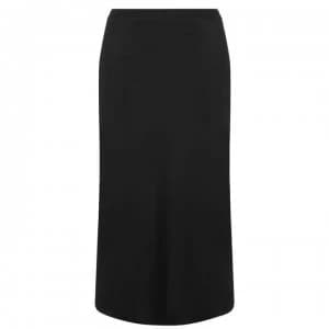 SET Satin Midi Skirt - Black 9990