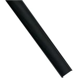 IT Kitchens Black Aluminium Kitchen splashback end cap