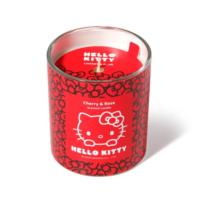 Hello Kitty Cherry & Rose Candle 213g None unisex 213g