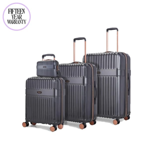 Rock Rock Selene Medium Suitcase Charcoal - Rock - Size: Medium Charcoal Medium SH50904