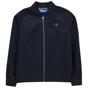 Gant Gant Ribbed Jacket - Blue