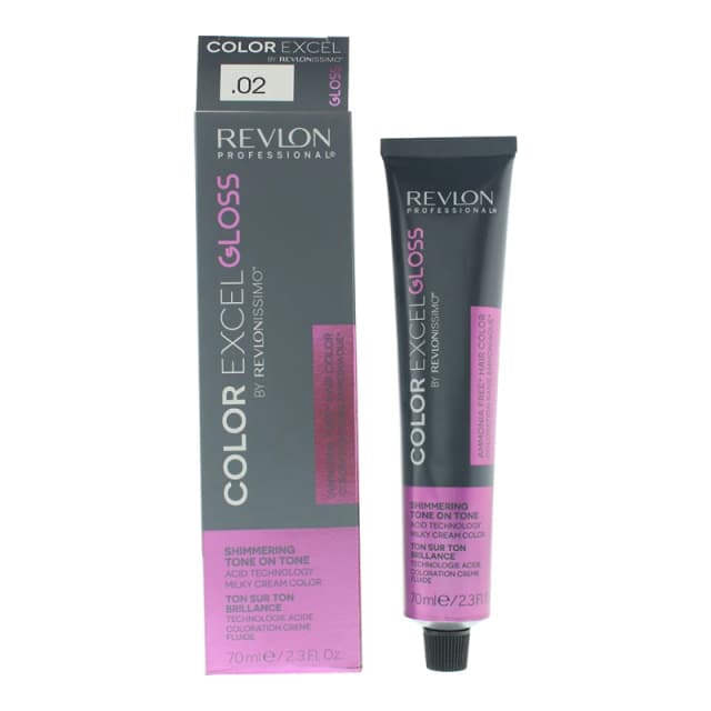 Revlon Revlonissimo Colorsmetique Color Excel Gloss 02 Anti-Yellow Hair Colour 70ml