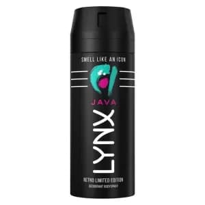 Lynx Java Retro Limited Edition Deodorant 150ml