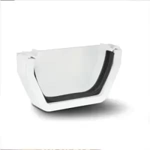 112MM SQUARE STOP END EXTERNAL WH ( - White