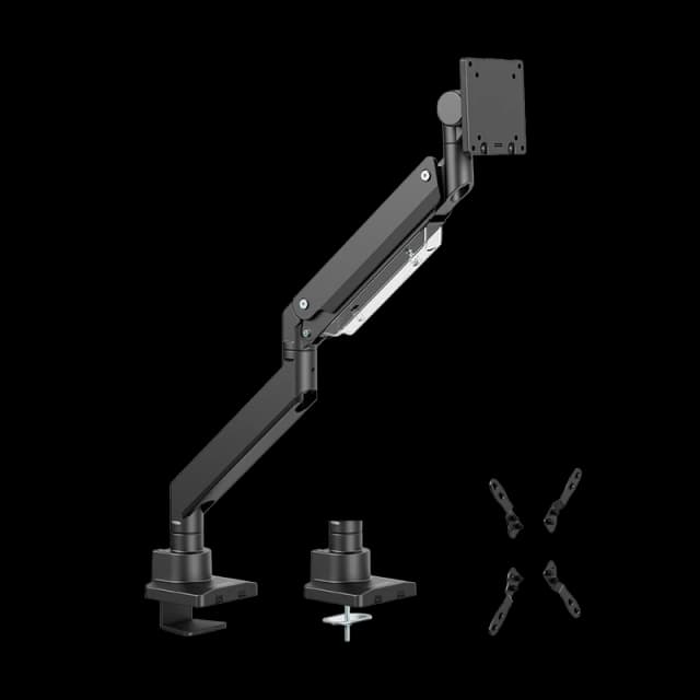 LogiLink Monitor mount. 17"-57". heavy-duty. gas spring. bla
