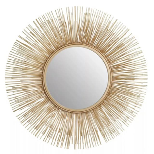 Orsina Templar Gold Finish Wall Mirror