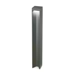 Ideal Lux KURT LED Outdoor Bollard Anthracite, 4000K, IP54, Non-Dim