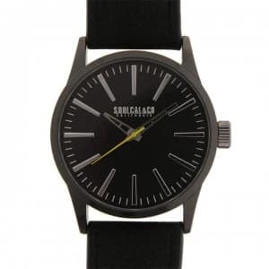 SoulCal Quartz Numberless Watch Mens - Grey/Black