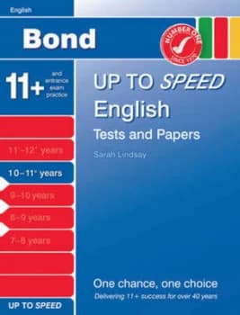 Bond up to Speed English Assessment Papers. 10-11+ Paperback