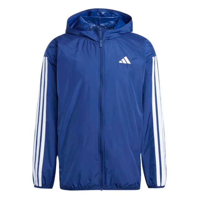 Adidas Hooded waterproof jacket adidas Essentials 3-Stripes Bleu Male S