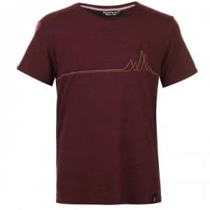 Chillaz Street T Shirt Mens - Dark Red